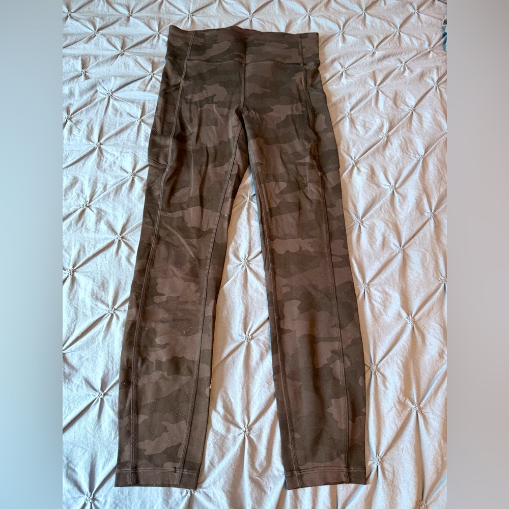 Lululemon black camo leggings